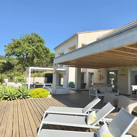 فيلة Villaserenita Piscine Chauffee, Jacuzzi, Ping-pong, Petanque أجاكسيو
