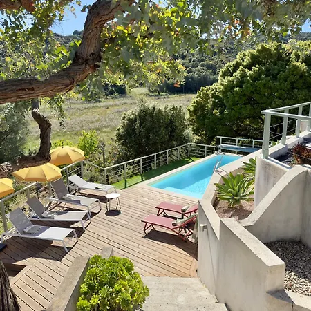 וילה Villaserenita Piscine Chauffee, Jacuzzi, Petanque אז'אקסיו