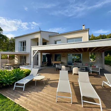 فيلة Villaserenita Piscine Chauffee, Jacuzzi, Ping-pong, Petanque أجاكسيو