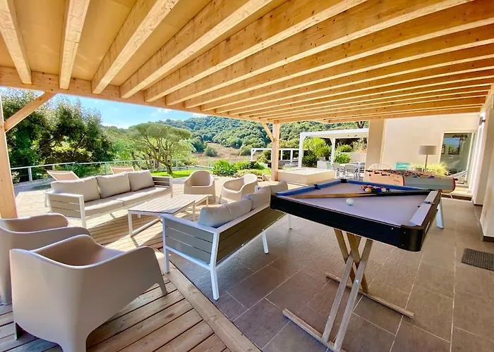 Villaserenita Piscine Chauffee, Jacuzzi, Petanque Villa Ajaccio (Corsica)