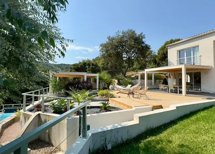 Villaserenita Piscine Chauffee, Jacuzzi, Petanque Villa Ajaccio (Corsica)